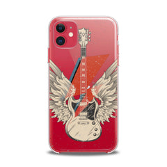 Lex Altern TPU Silicone iPhone Case Wings Guitar Art