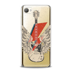 Lex Altern TPU Silicone HTC Case Wings Guitar Art
