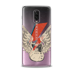 Lex Altern TPU Silicone OnePlus Case Wings Guitar Art