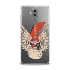 Lex Altern TPU Silicone Phone Case Wings Guitar Art