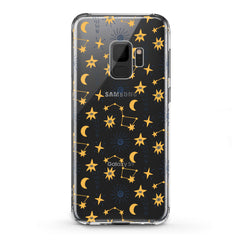 Lex Altern TPU Silicone Samsung Galaxy Case Yellow Constellations