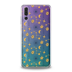 Lex Altern TPU Silicone Huawei Honor Case Yellow Constellations