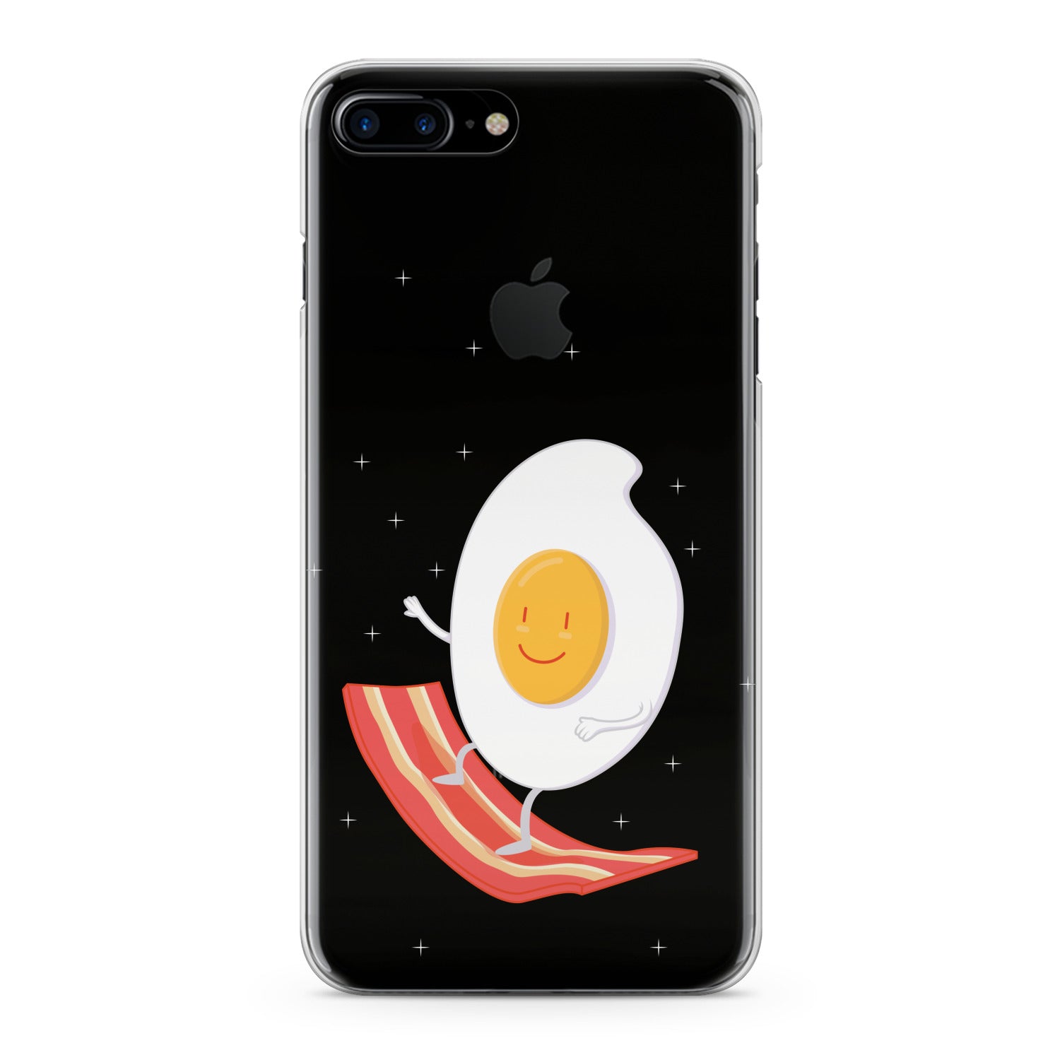 Lex Altern Egg Bacon Surfing Phone Case for your iPhone & Android phone.