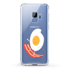 Lex Altern TPU Silicone Samsung Galaxy Case Egg Bacon Surfing