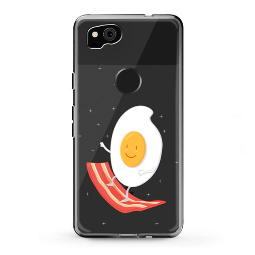 Lex Altern Google Pixel Case Egg Bacon Surfing