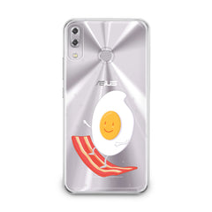 Lex Altern TPU Silicone Asus Zenfone Case Egg Bacon Surfing