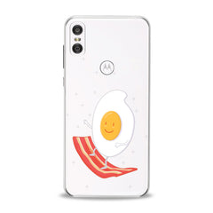 Lex Altern TPU Silicone Motorola Case Egg Bacon Surfing