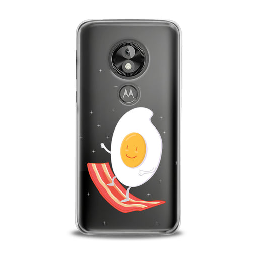 Lex Altern Egg Bacon Surfing Motorola Case