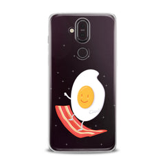 Lex Altern TPU Silicone Nokia Case Egg Bacon Surfing