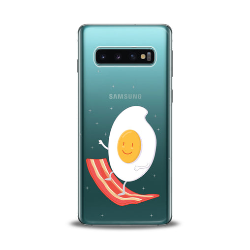 Lex Altern Egg Bacon Surfing Samsung Galaxy Case