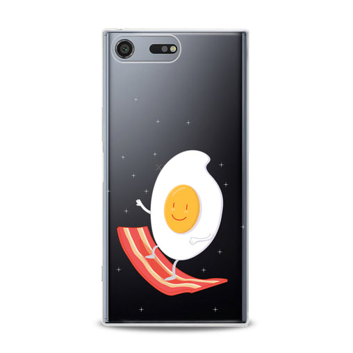 Lex Altern Egg Bacon Surfing Sony Xperia Case