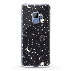 Lex Altern TPU Silicone Samsung Galaxy Case White Constellation Art