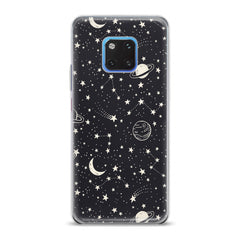 Lex Altern TPU Silicone Huawei Honor Case White Constellation Art
