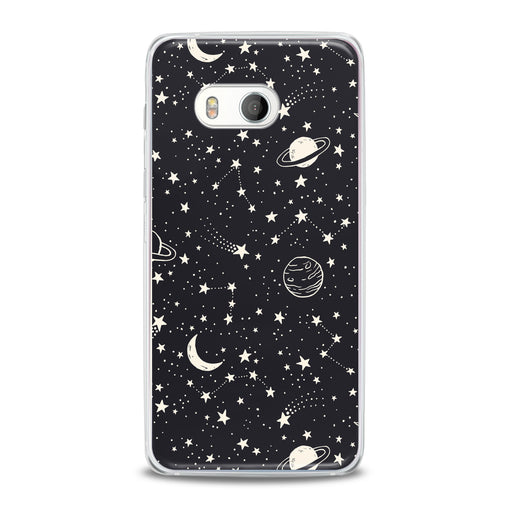 Lex Altern White Constellation Art HTC Case