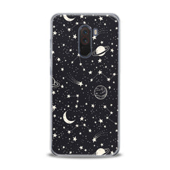 Lex Altern TPU Silicone Xiaomi Redmi Mi Case White Constellation Art