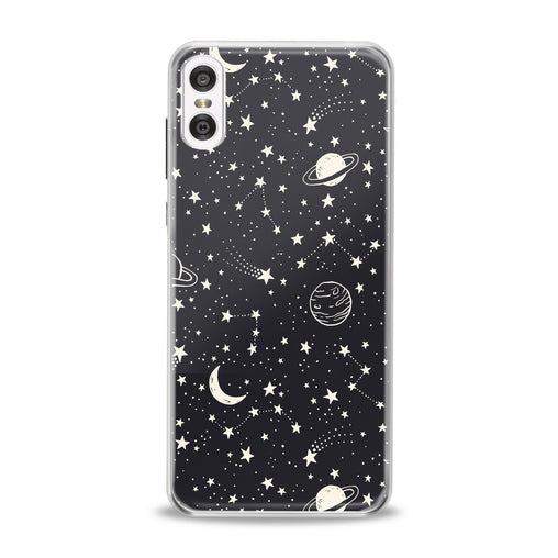 Lex Altern White Constellation Art Motorola Case