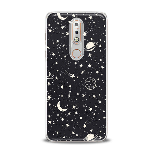 Lex Altern White Constellation Art Nokia Case