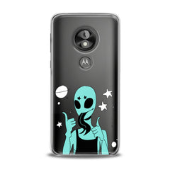 Lex Altern Green Crazy Alien Motorola Case