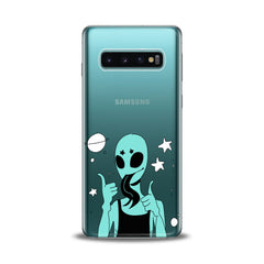 Lex Altern Green Crazy Alien Samsung Galaxy Case