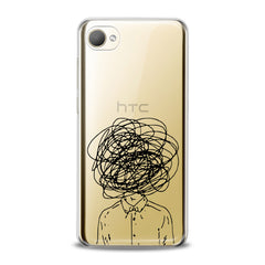 Lex Altern TPU Silicone HTC Case Crazy Mind