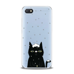 Lex Altern Black Snowy Cat Xiaomi Redmi Mi Case