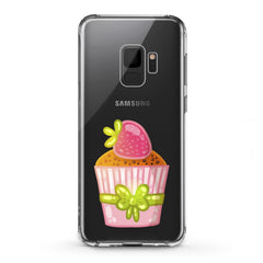 Lex Altern TPU Silicone Samsung Galaxy Case Strawberry Cupcake