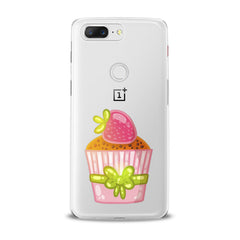 Lex Altern TPU Silicone OnePlus Case Strawberry Cupcake