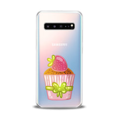 Lex Altern TPU Silicone Samsung Galaxy Case Strawberry Cupcake