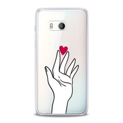 Lex Altern TPU Silicone HTC Case Touch Heart