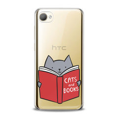 Lex Altern TPU Silicone HTC Case Felines Book