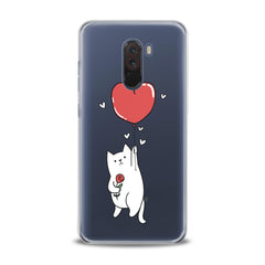 Lex Altern TPU Silicone Xiaomi Redmi Mi Case Heart Balloon Cat