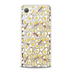Lex Altern TPU Silicone HTC Case Scrambled Eggs Pattern