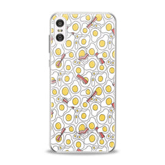 Lex Altern TPU Silicone Motorola Case Scrambled Eggs Pattern