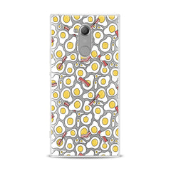 Lex Altern TPU Silicone Sony Xperia Case Scrambled Eggs Pattern