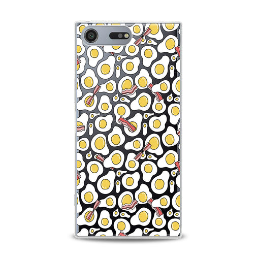 Lex Altern Scrambled Eggs Pattern Sony Xperia Case