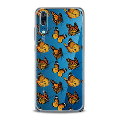 Lex Altern TPU Silicone Huawei Honor Case Yellow Butterflies
