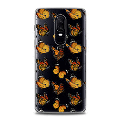 Lex Altern TPU Silicone OnePlus Case Yellow Butterflies