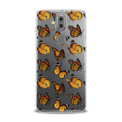 Lex Altern TPU Silicone Phone Case Yellow Butterflies