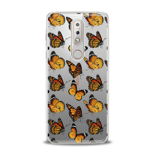 Lex Altern Yellow Butterflies Nokia Case