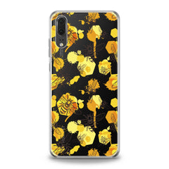 Lex Altern Watercolor Yellow Bee Huawei Honor Case