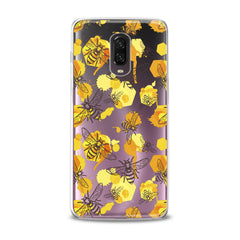 Lex Altern TPU Silicone Phone Case Watercolor Yellow Bee