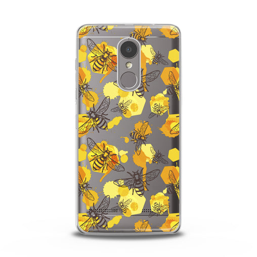 Lex Altern Watercolor Yellow Bee Lenovo Case