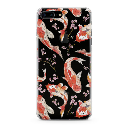 Lex Altern Orange Koi Fishes Phone Case for your iPhone & Android phone.