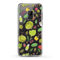 Lex Altern TPU Silicone Samsung Galaxy Case Veggie Bright Pattern