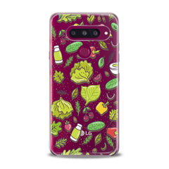 Lex Altern TPU Silicone Phone Case Veggie Bright Pattern