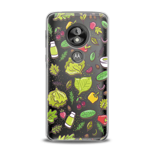 Lex Altern Veggie Bright Pattern Motorola Case