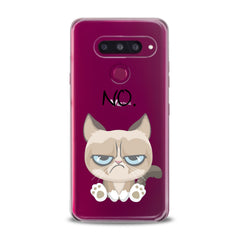 Lex Altern TPU Silicone Phone Case Grumpy Feline