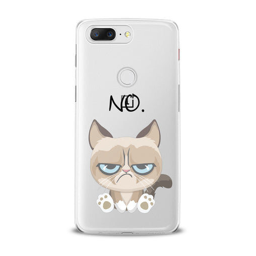 Lex Altern Grumpy Feline OnePlus Case