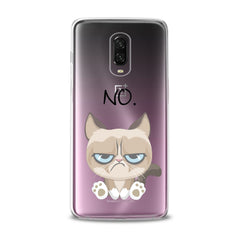 Lex Altern TPU Silicone OnePlus Case Grumpy Feline