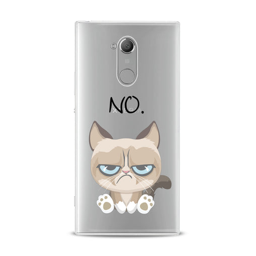 Lex Altern Grumpy Feline Sony Xperia Case